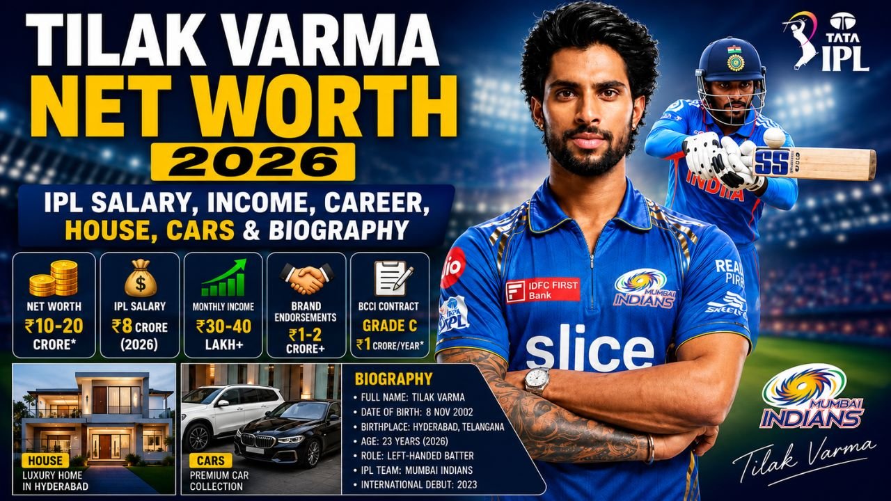 Tilak Varma Net Worth
